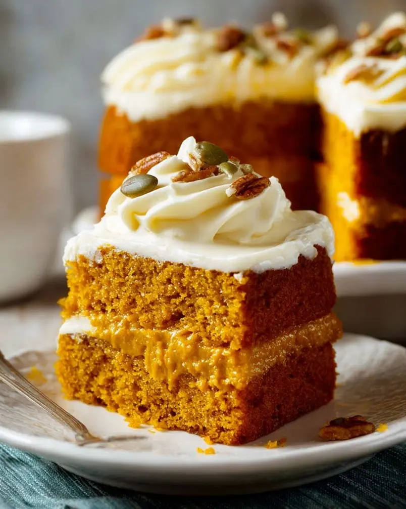 Pumpkin Cake with Cream Cheese Frosting 2 Ingredients laid out for pumpkin cake with cream cheese frosting