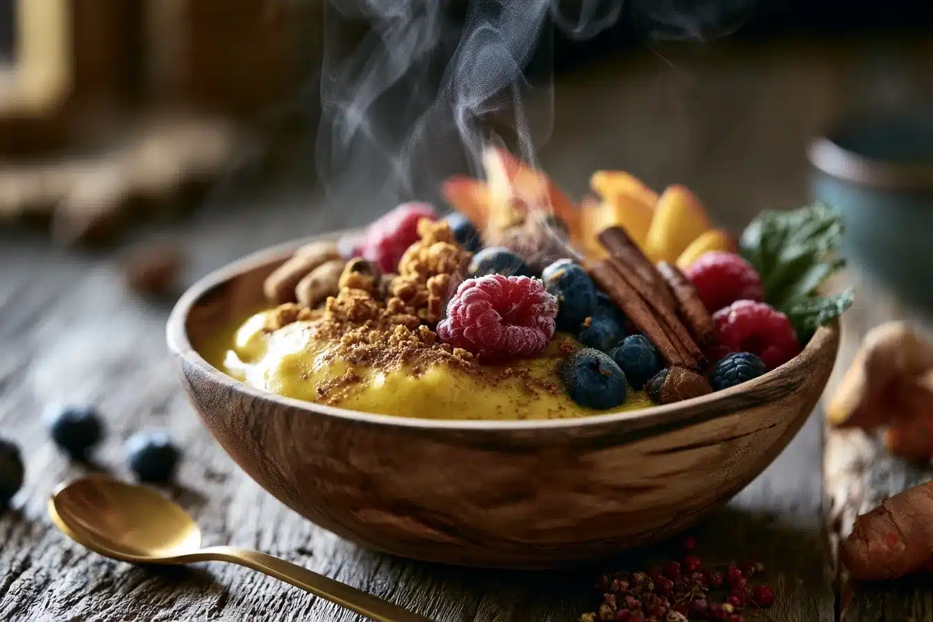 Immunity-Boosting Ginger Turmeric Smoothie Bowl 2 Immunity-Boosting Ginger Turmeric Smoothie Bowl