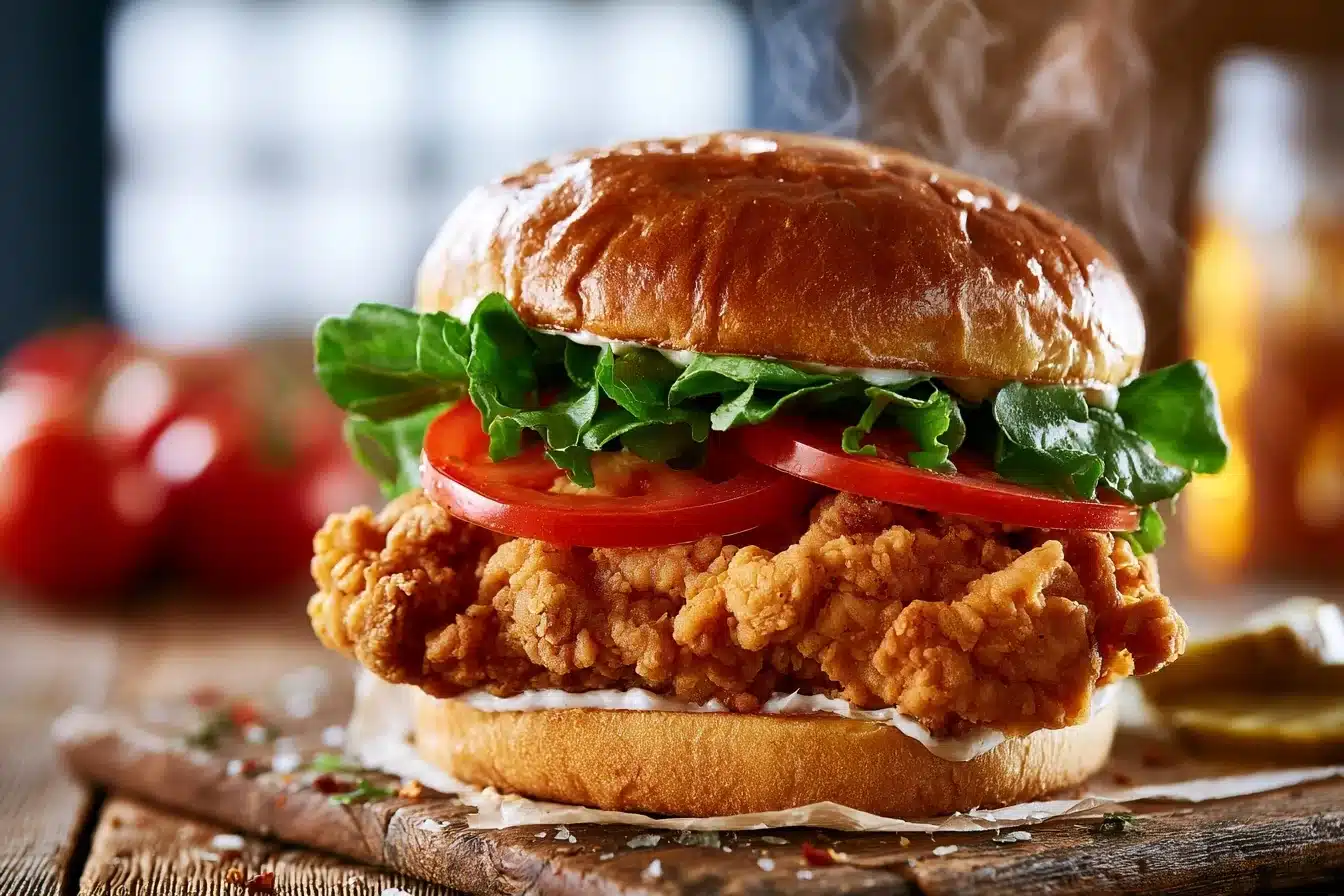 Fried Chicken Sandwich Recipe 2 Fried Chicken Sandwich Recipe