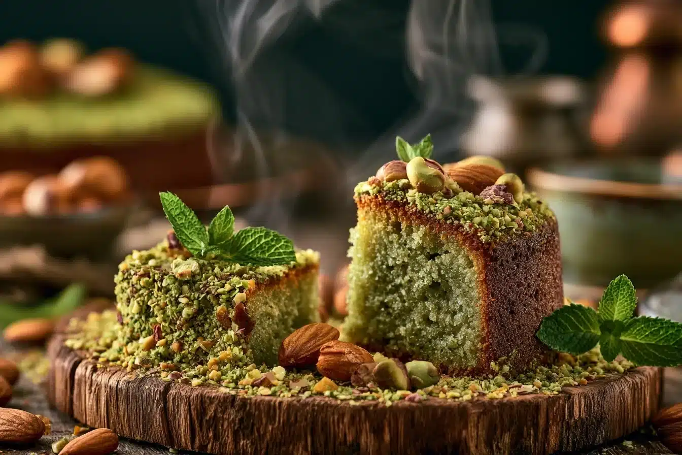 Pistachio and Almond Delight Cake 3 Pistachio and Almond Delight Cake