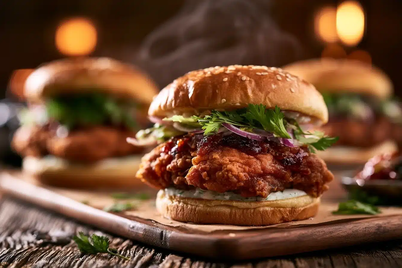 Fried Chicken Sandwich Recipe 3 Fried Chicken Sandwich Recipe Step-by-Step