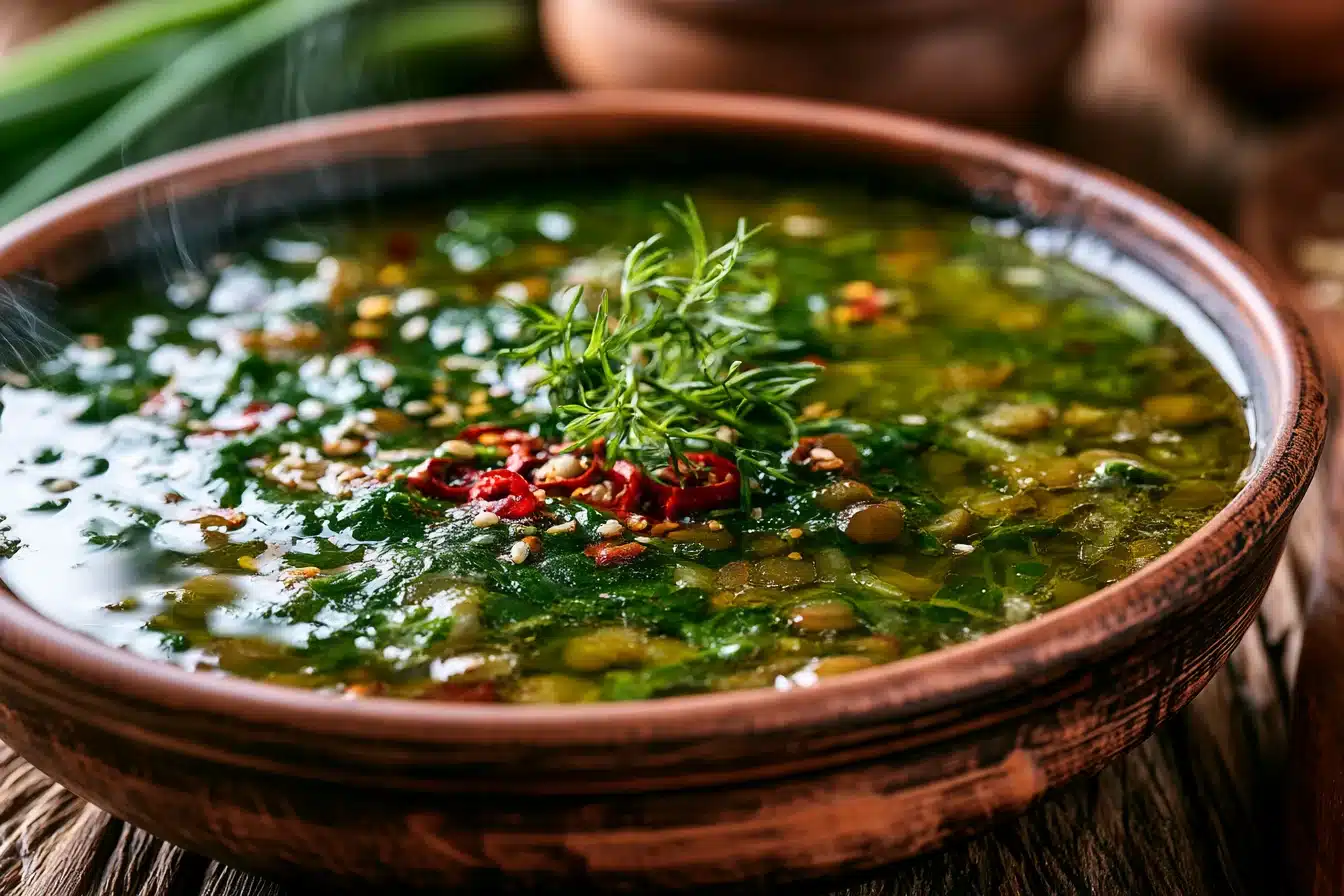 Lentil Soup with Spinach 2 Lentil Soup with Spinach