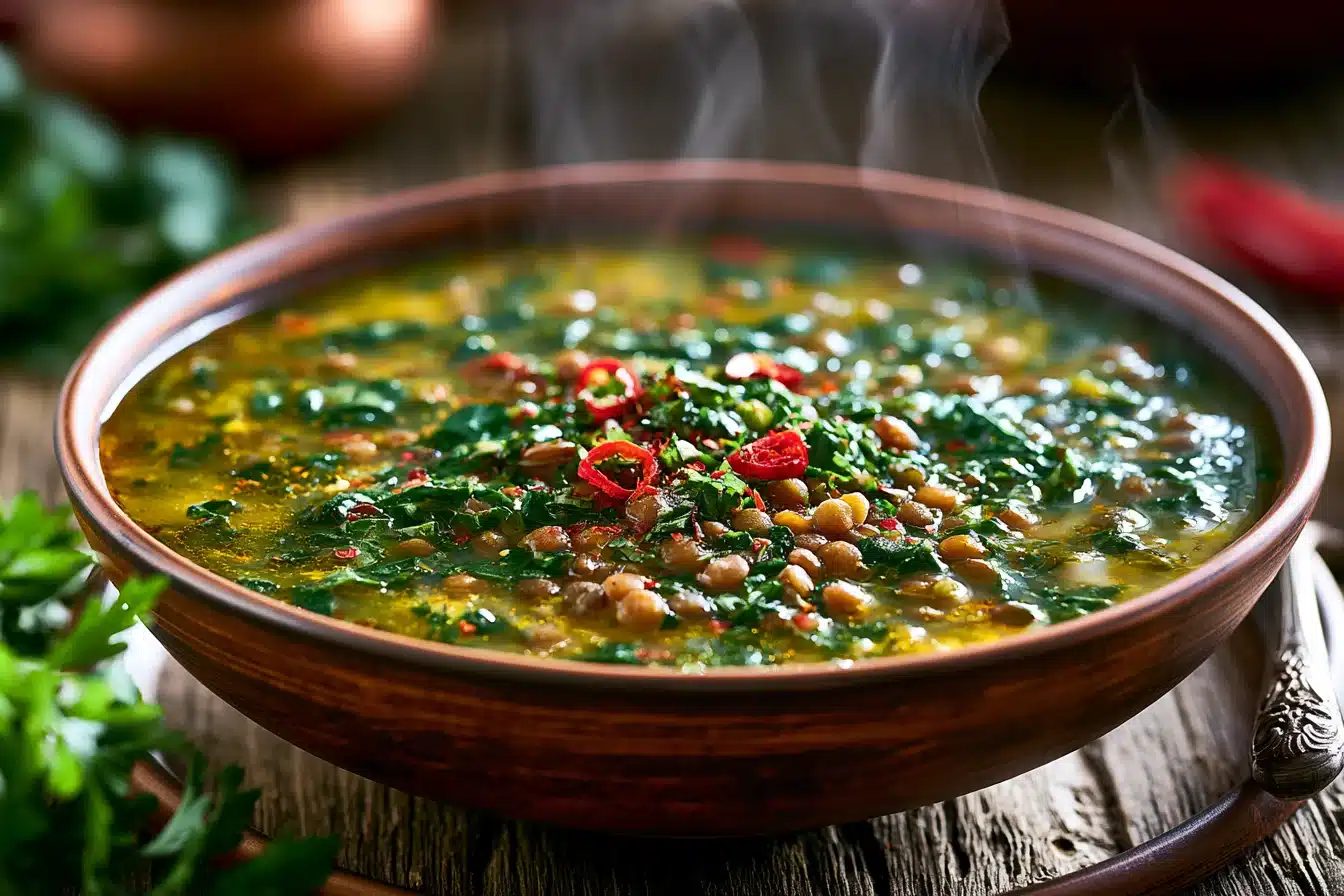 Lentil Soup with Spinach 3 Lentil Soup with Spinach