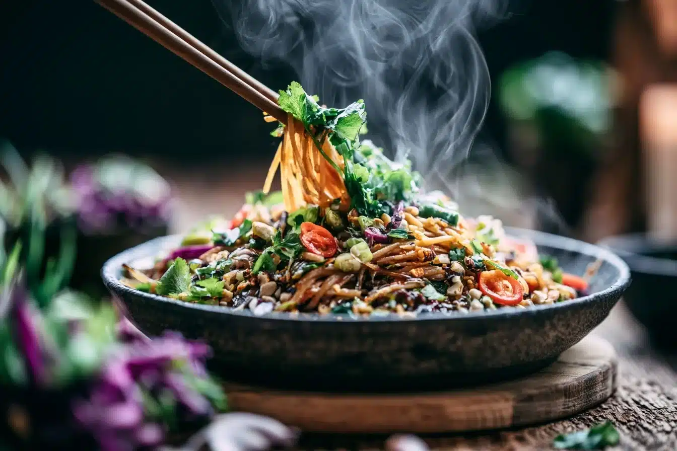 Viral 15-Minute Spicy Thai Peanut Noodles You Can't Resist 2 Viral 15-Minute Spicy Thai Peanut Noodles You Can't Resist