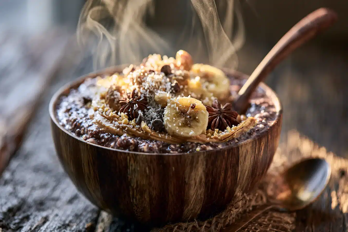 Chocolate Peanut Butter Overnight Oats 3 Chocolate Peanut Butter Overnight Oats