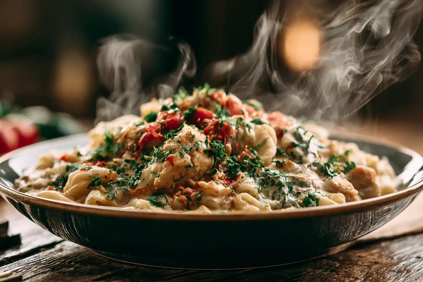 Creamy Tuscan Chicken Pasta 2 Creamy Tuscan Chicken Pasta