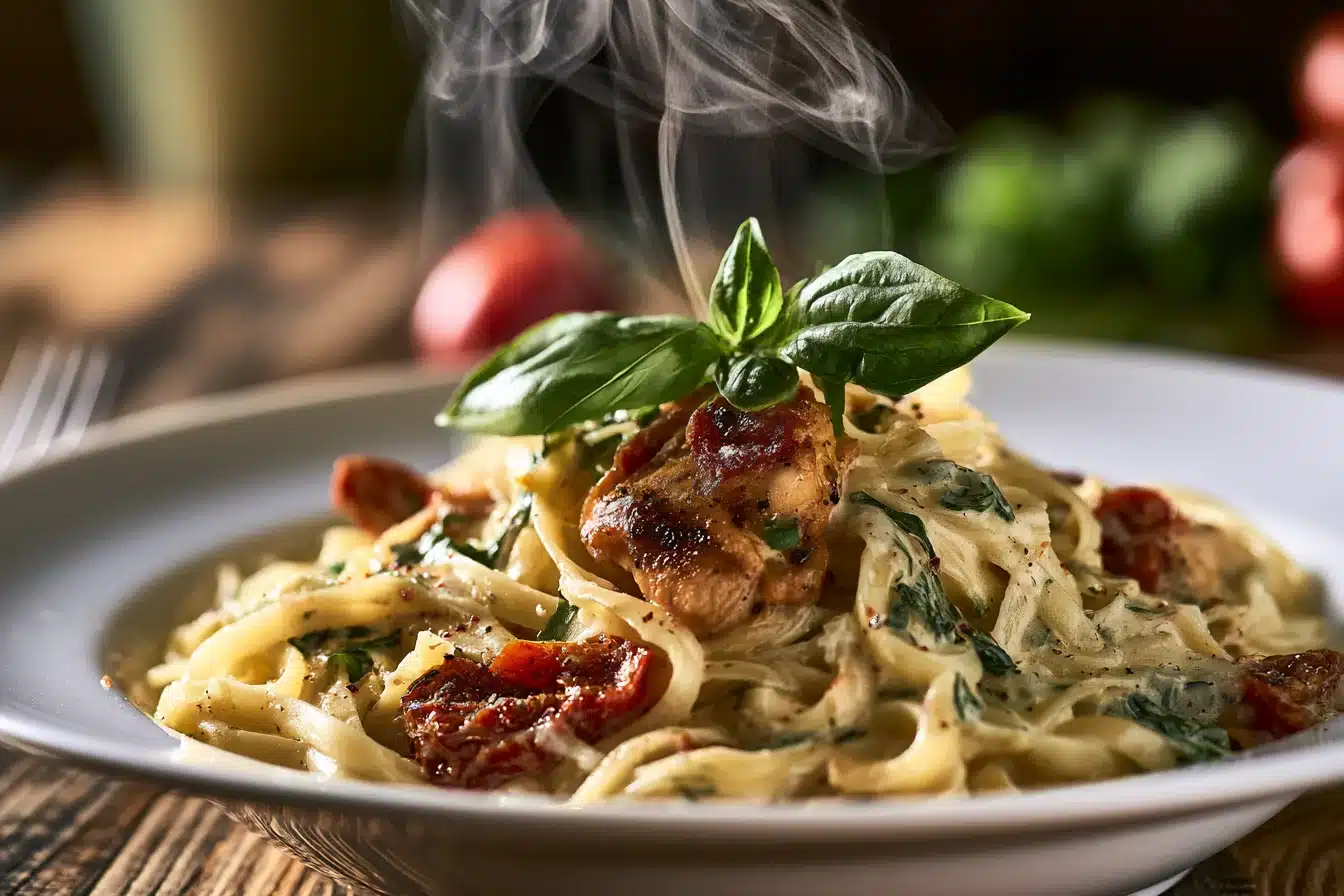 Creamy Tuscan Chicken Pasta 3 Creamy Tuscan Chicken Pasta