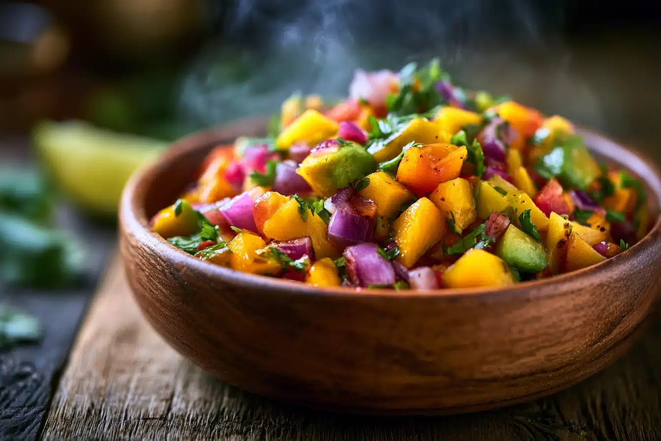 Mango Avocado Salsa 3 Mango Avocado Salsa