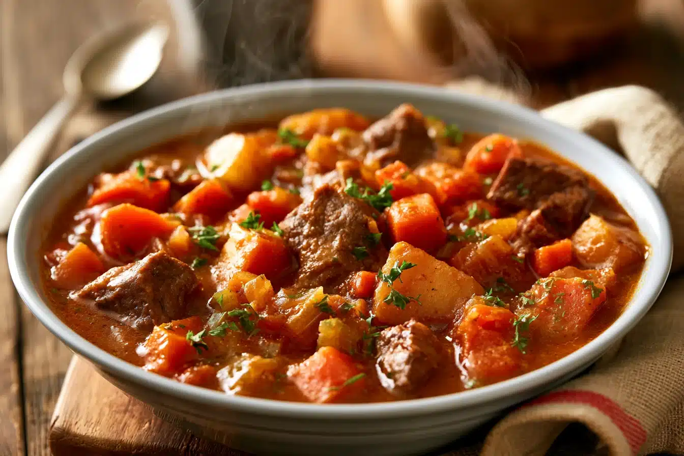 Hearty Beef Stew with Vegetables 3 Hearty Beef Stew with Vegetables