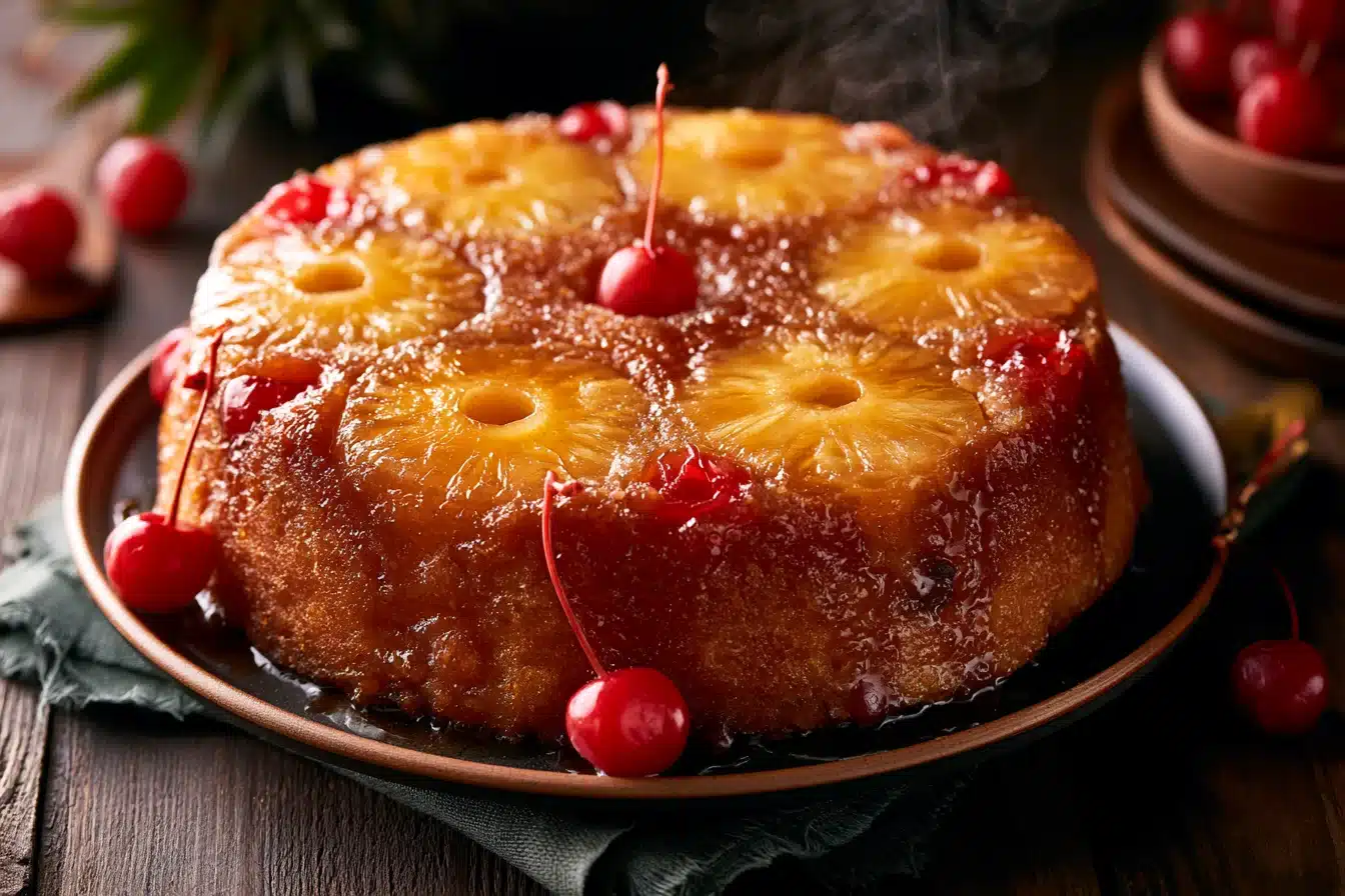 Classic Pineapple Upside Down Cake 2 Classic Pineapple Upside Down Cake
