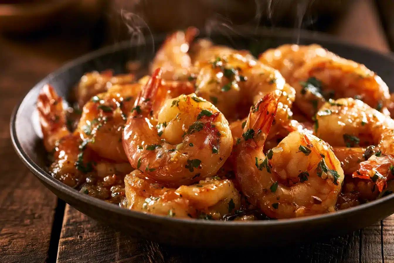Spicy Garlic Butter Shrimp 2 Spicy Garlic Butter Shrimp